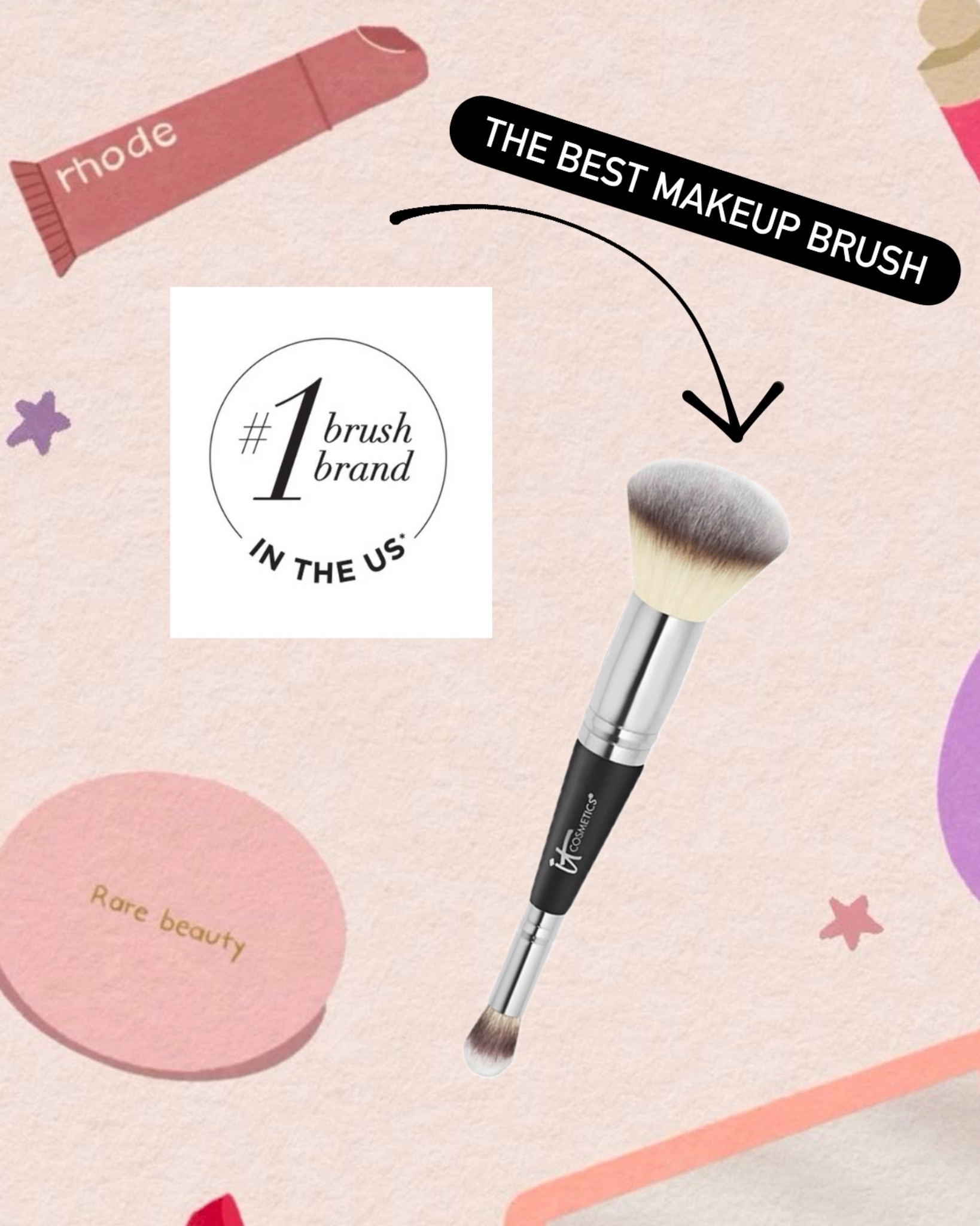 The BEST makeup brush omg love the duel end!! 