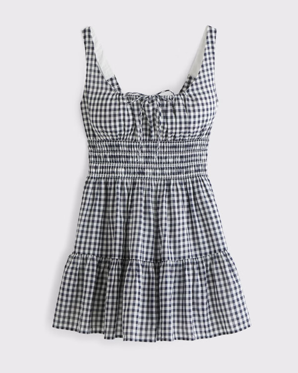 Easy Scoopneck Mini Dress | Abercrombie & Fitch (US)
