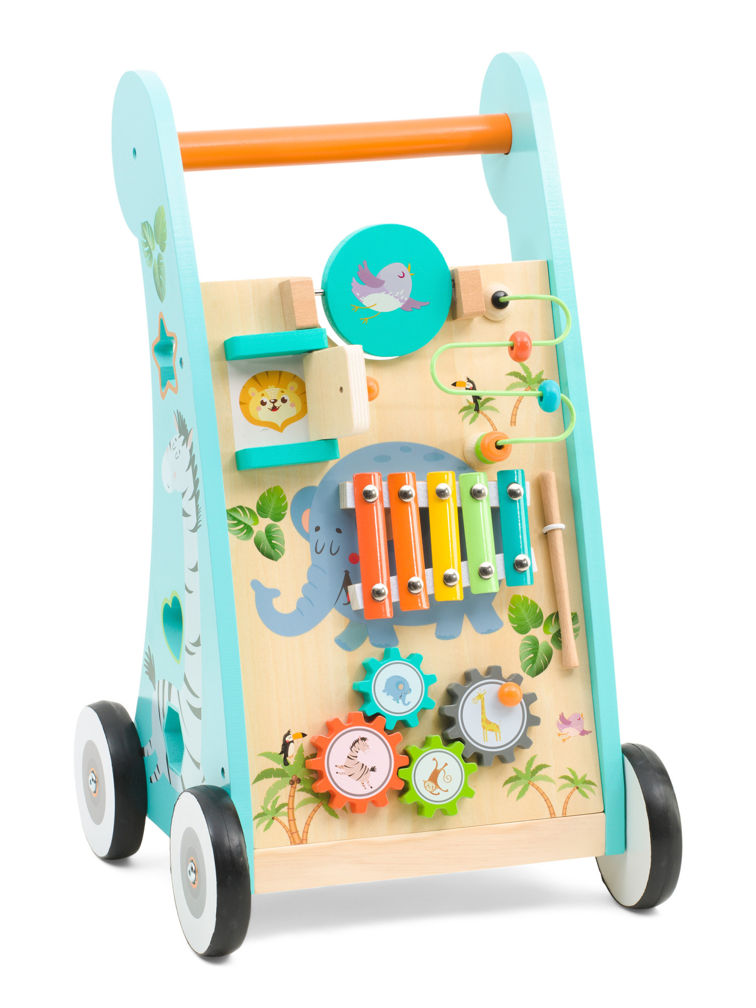 Play Lab Safari Wooden Baby Walker | Toys & Books | Marshalls | Marshalls
