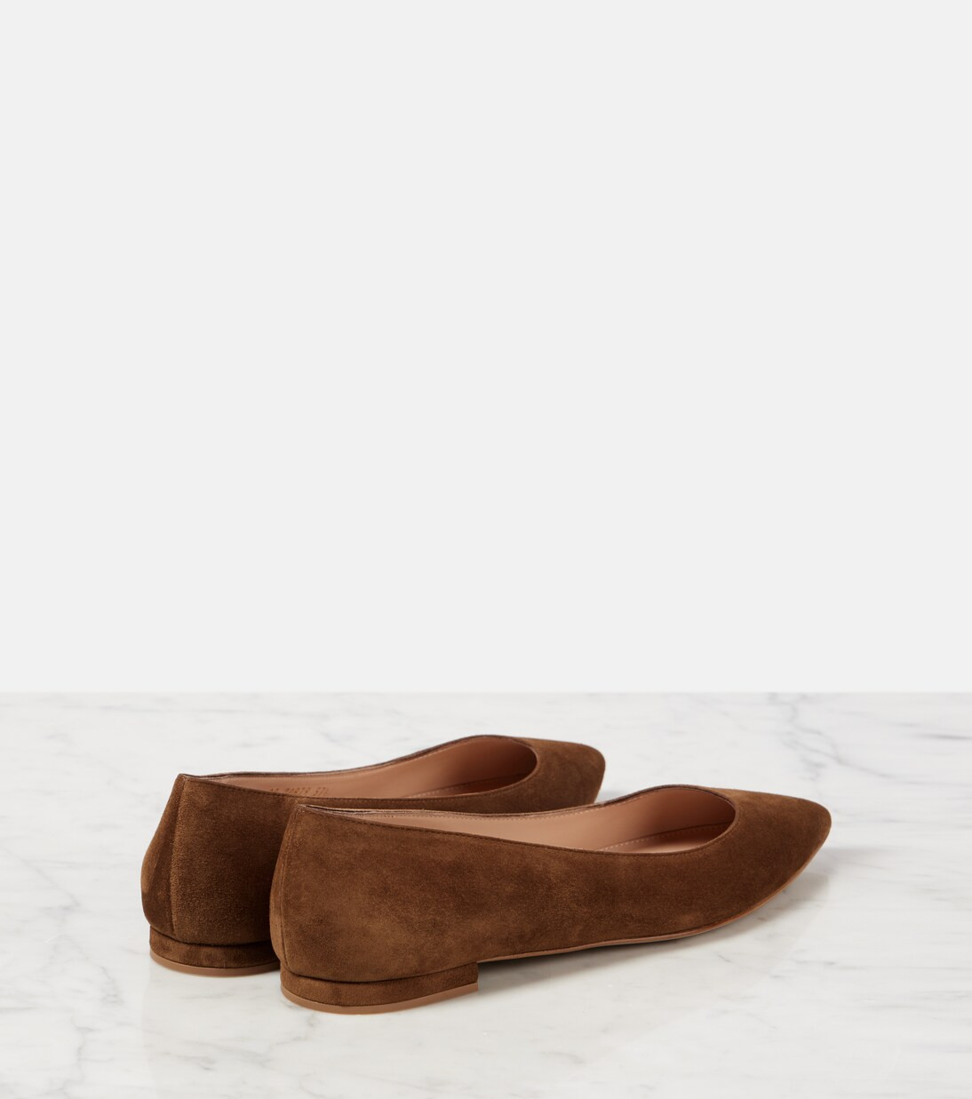 Gianvito suede ballet flats | Mytheresa (US/CA)