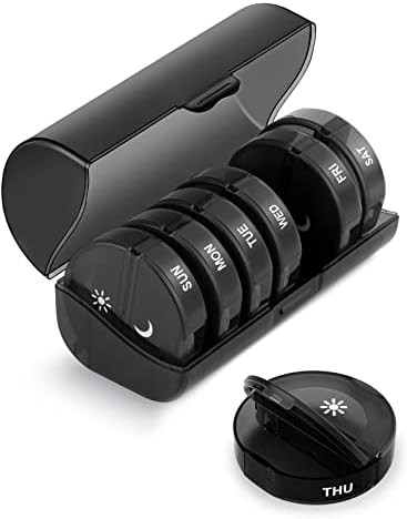 TookMag Pill Organizer 2 Times a Day, Weekly AM PM Pill Box, Large Capacity 7 Day Pill Cases for ... | Amazon (US)