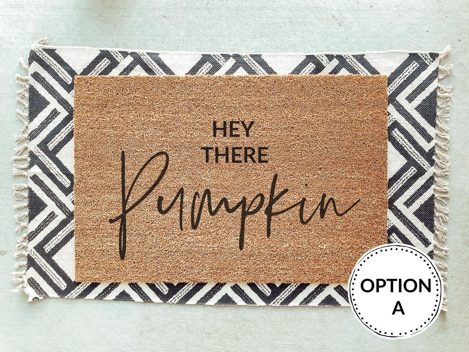 Hey There Pumpkin Fall Doormat Autumn Doormats Hi Pumpkin | Etsy | Etsy (US)