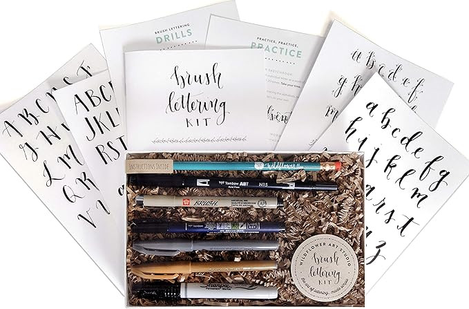 Amazon.com: Brush Lettering Calligraphy Kit • Award-Winning Starter Set for Beginners • Inclu... | Amazon (US)