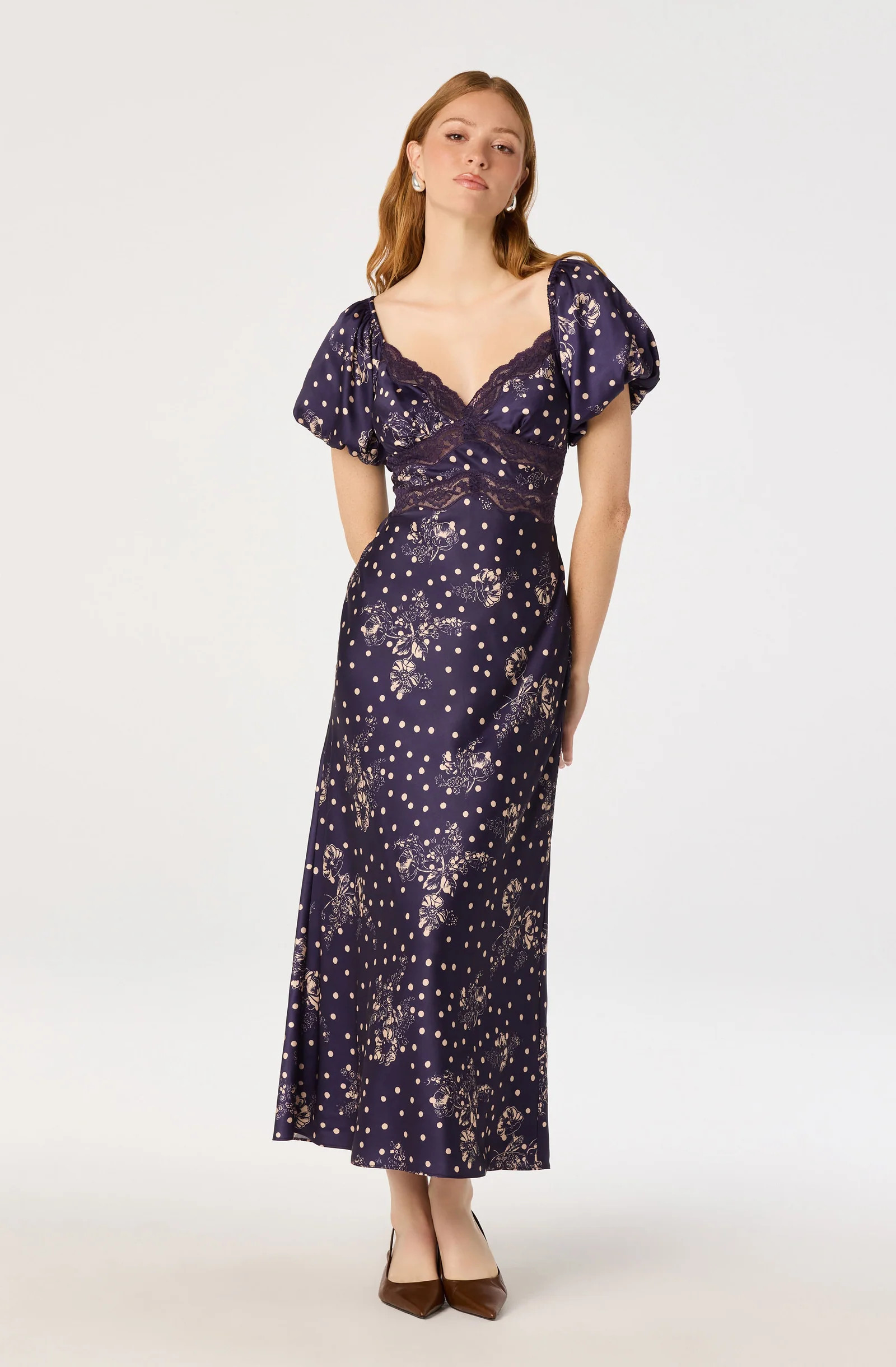 Carin Puff-Sleeve Dress | ASTR The Label (US)