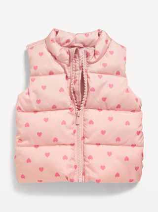 Unisex Water-Resistant Quilted Puffer Vest for Baby | Old Navy (US)