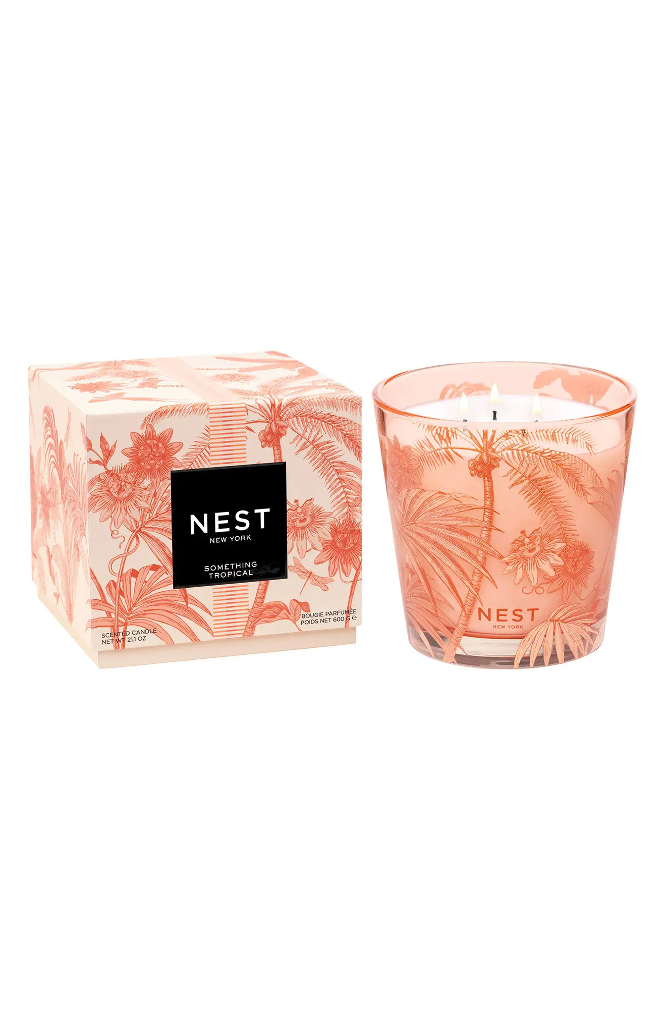 Something Tropical Decorative Three-Wick Scented Candle | Nordstrom | Nordstrom
