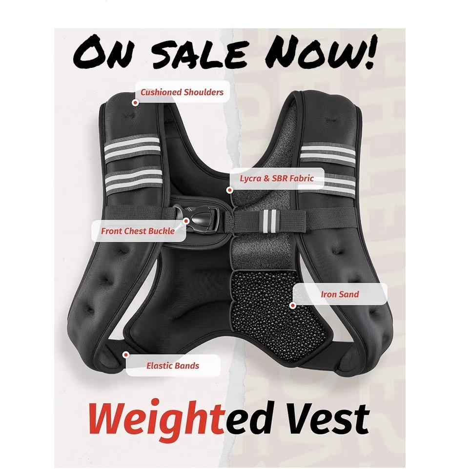 Everyone needs a weighted vest! Upgrade your workout with our favorite brand! And it’s ON SALE NOW! 

#LTKActive #LTKmorningroutine #LTKSaleAlert