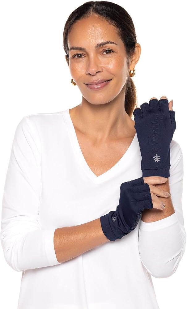 Coolibar UPF 50+ Men's Women's Ouray UV Fingerless Sun Gloves - Sun Protective | Amazon (US)