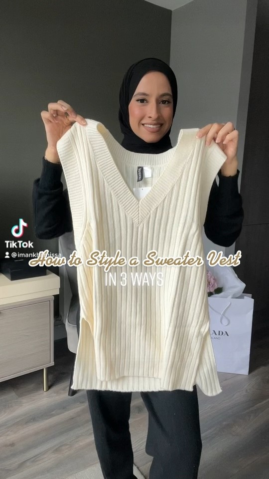 Sweater vest styling tips 😍 

#LTKeurope #LTKstyletip #LTKitbag