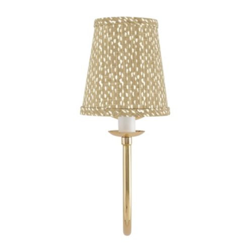 Cromwell Wall Sconce Brass Lighting Fixture with Tall Shade | Ballard Designs, Inc.