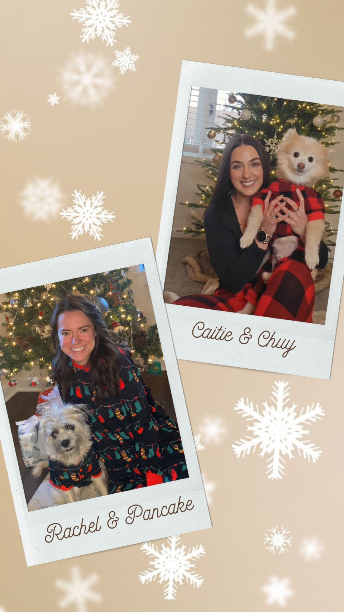 🎄🎁 Double the cozy vibes, double the Christmas magic! 💖✨

Two fashion besties and their adorable pups are serving you all the holiday feels from our homes to yours. 🍪🐾 Whether it’s:
🍂 Whipped cream indulgence
🐶 Treat time for our furry BFFs
🛋️ Cuddling up under the fluffiest blankets
🌟 Soaking up the glow under the Christmas tree
🎁 Unwrapping new toys with pure excitement
👚 Rocking matching PJs (because twinning is winning!)
💕 Sharing sweet, slobbery kisses with our pups…

This season is all about love, laughter, and creating memories with those who make the holidays brighter. ✨❄️ So grab your favorite hot drink, cozy up, and join in the festive fun!

🎥 Tag your partner-in-cozy-crime or drop a 🎅 if you and your pup are ready to sleigh this holiday season! 🐾❤️

#CozyChristmas #DogMomLife #FashionAndFur #HolidayVibes #MatchingPJs #ChristmasMagic

#LTKGiftGuide #LTKSeasonal #LTKHoliday