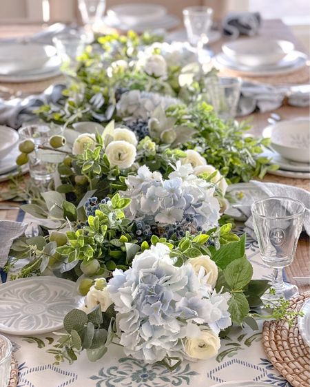 I love to add a centerpiece garland and faux flowers to my tablescapes! Sharing sources to a bunch of my family favorites 

#LTKSeasonal #LTKhome #LTKparties