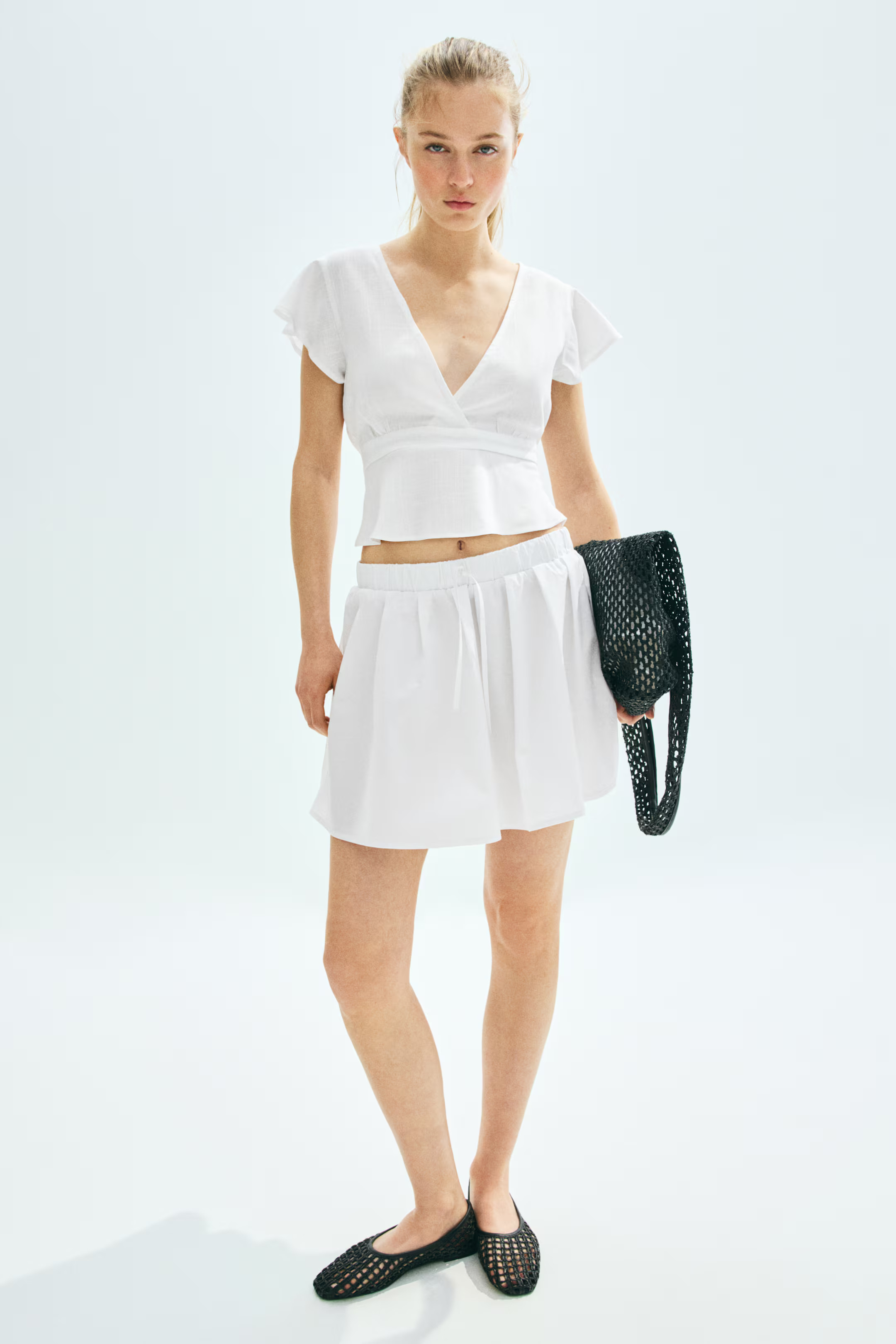 Linen-Blend Blouse | H&M (US + CA)