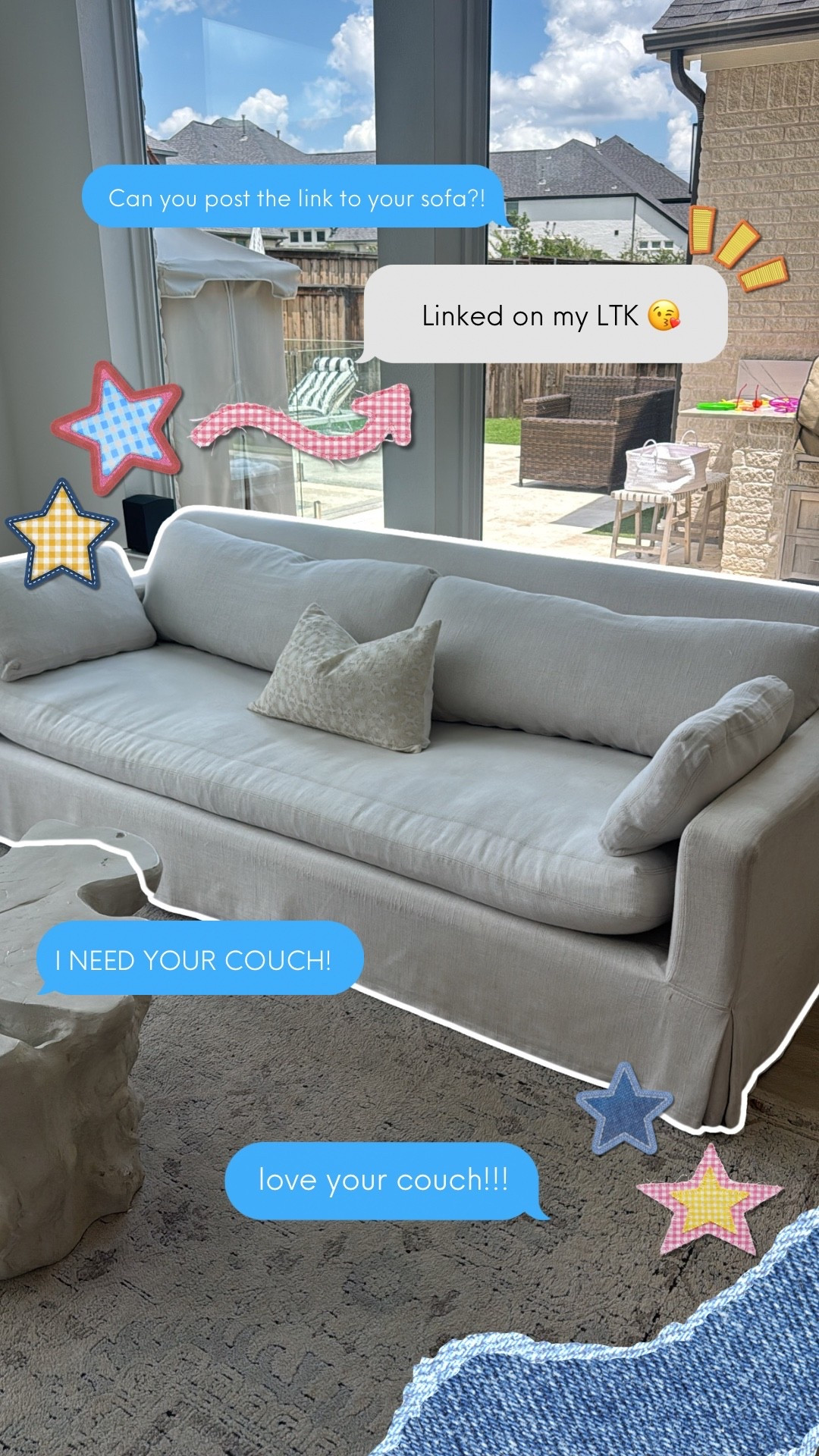 I’ve received SO MANY DM’s asking for the link to my couch and today is the day! I added it here + a few more affordable options 🫶🏻 @potterybarn 

#potterybarn #home #sofa #couch #livingroom #familyroom #furniture

#LTKHome #LTKmomlife #LTKdayinmylife