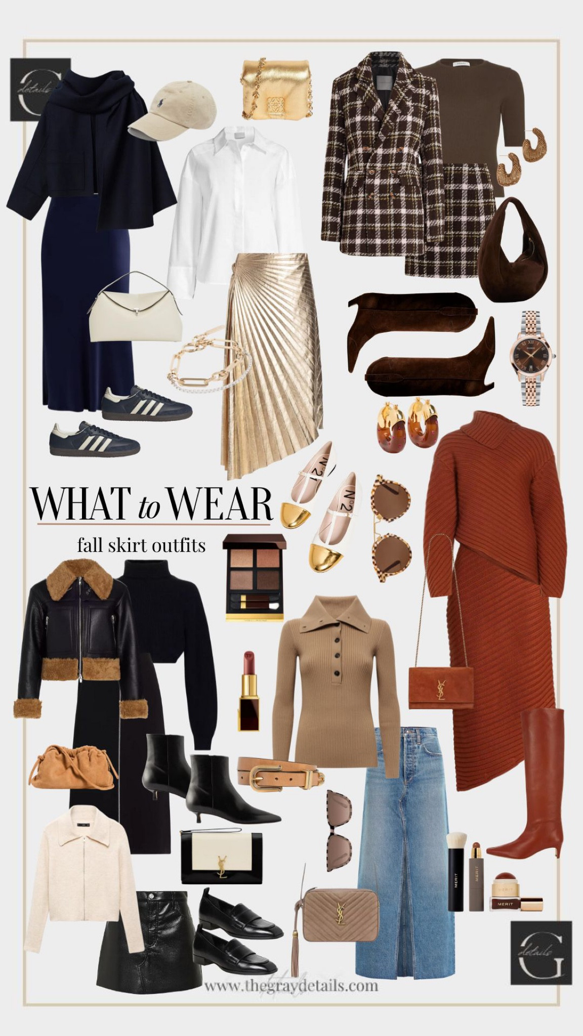 Fall skirt outfit ideas 

Fall outfits
Fall jackets
Fall sweater dress
Fall boots
Fall bags

#LTKshoecrush #LTKstyletip #LTKover40