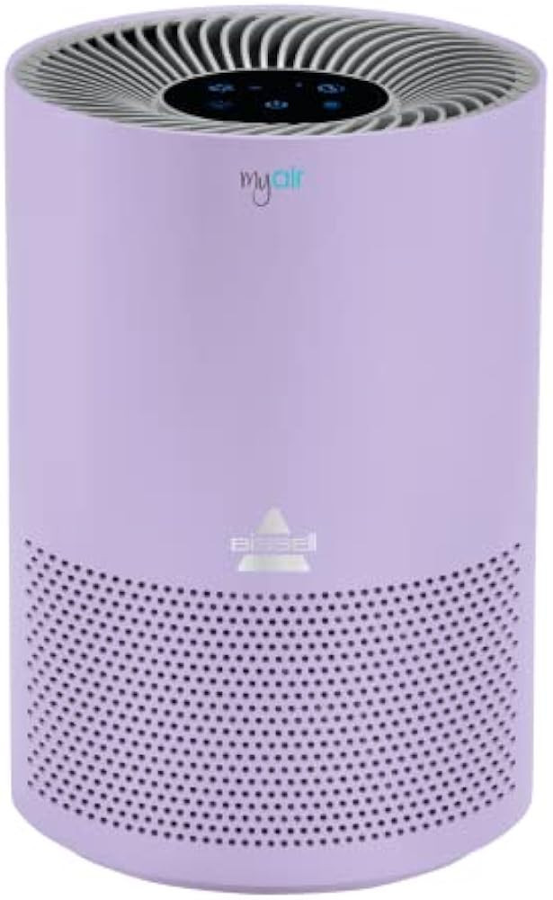 BISSELL MYair Purple Air Purifier with High Efficiency and Carbon Filter for Small Room and Home,... | Amazon (US)