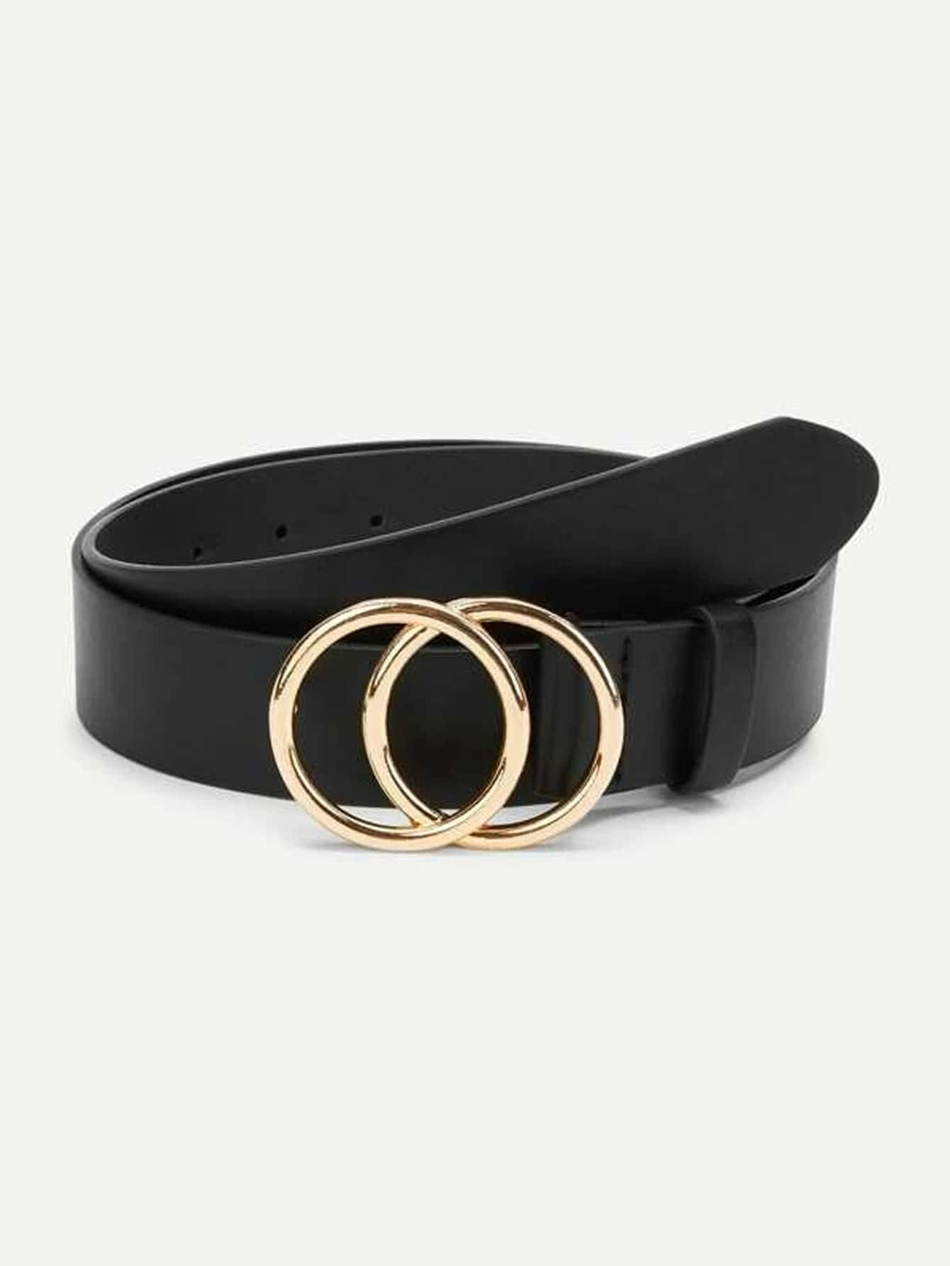 Girls Double O-ring Buckle Belt | SHEIN
