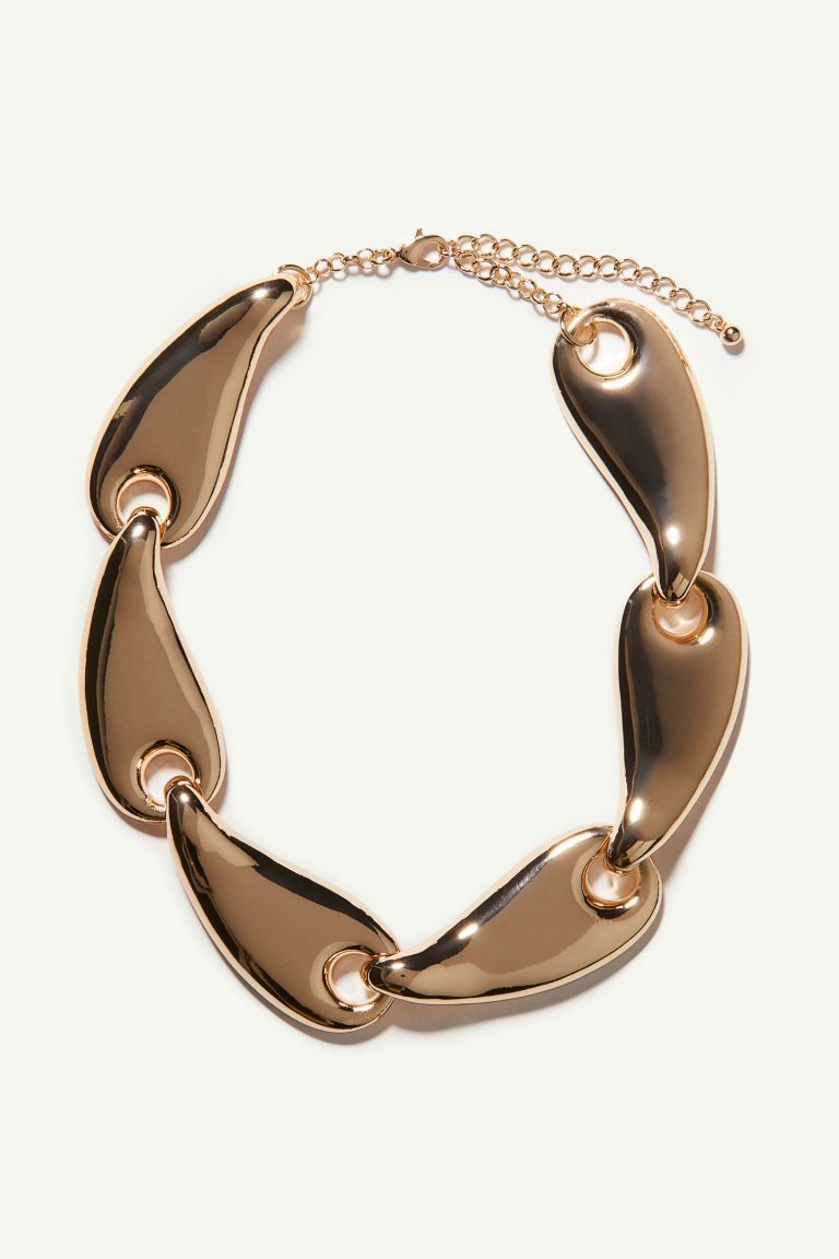 Short Necklace - Gold-colored - Ladies | H&M US | H&M (US + CA)