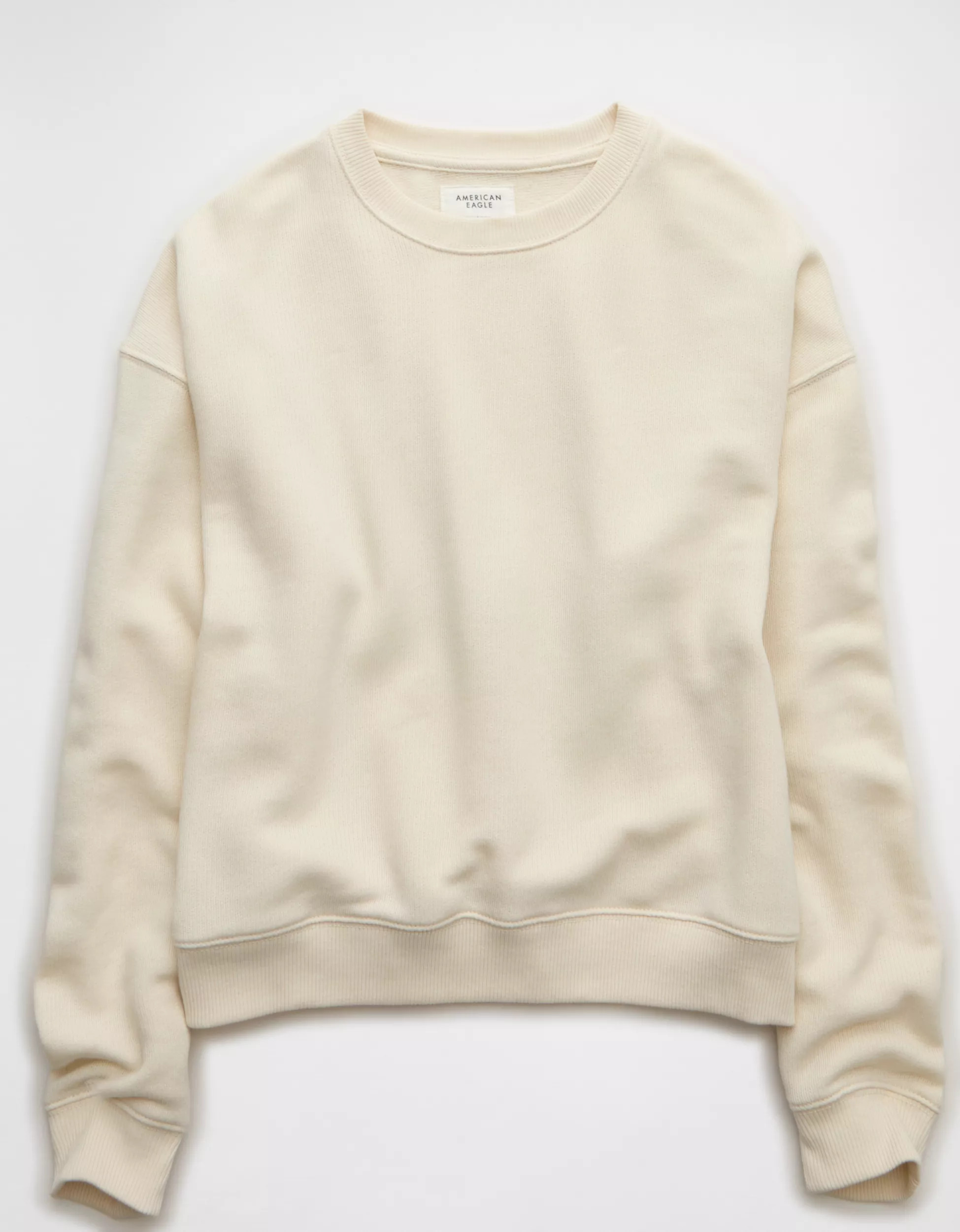 AE Relaxed Crew Neck Sweatshirt | American Eagle Outfitters (US & CA)