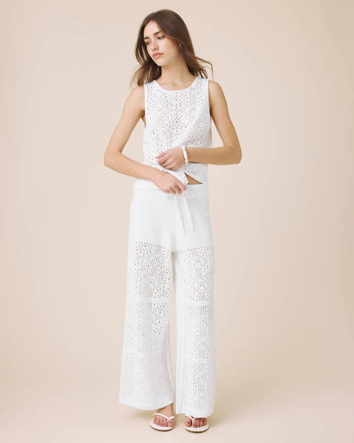 Beckham Crochet Sweater Tank | Splendid