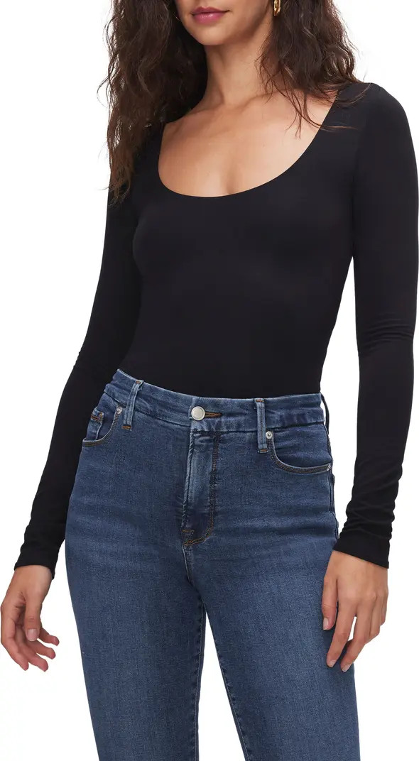 Good American Scoop Neck Bodysuit | Nordstrom | Nordstrom
