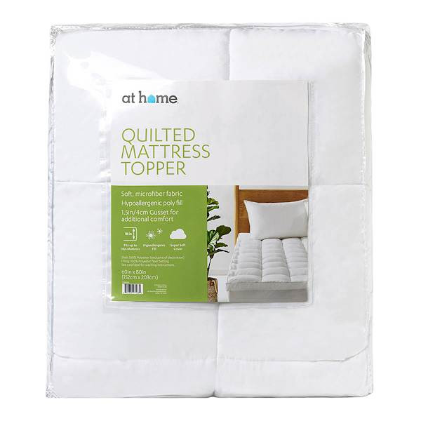 Quilted Mattress Topper, Queen | At Home
