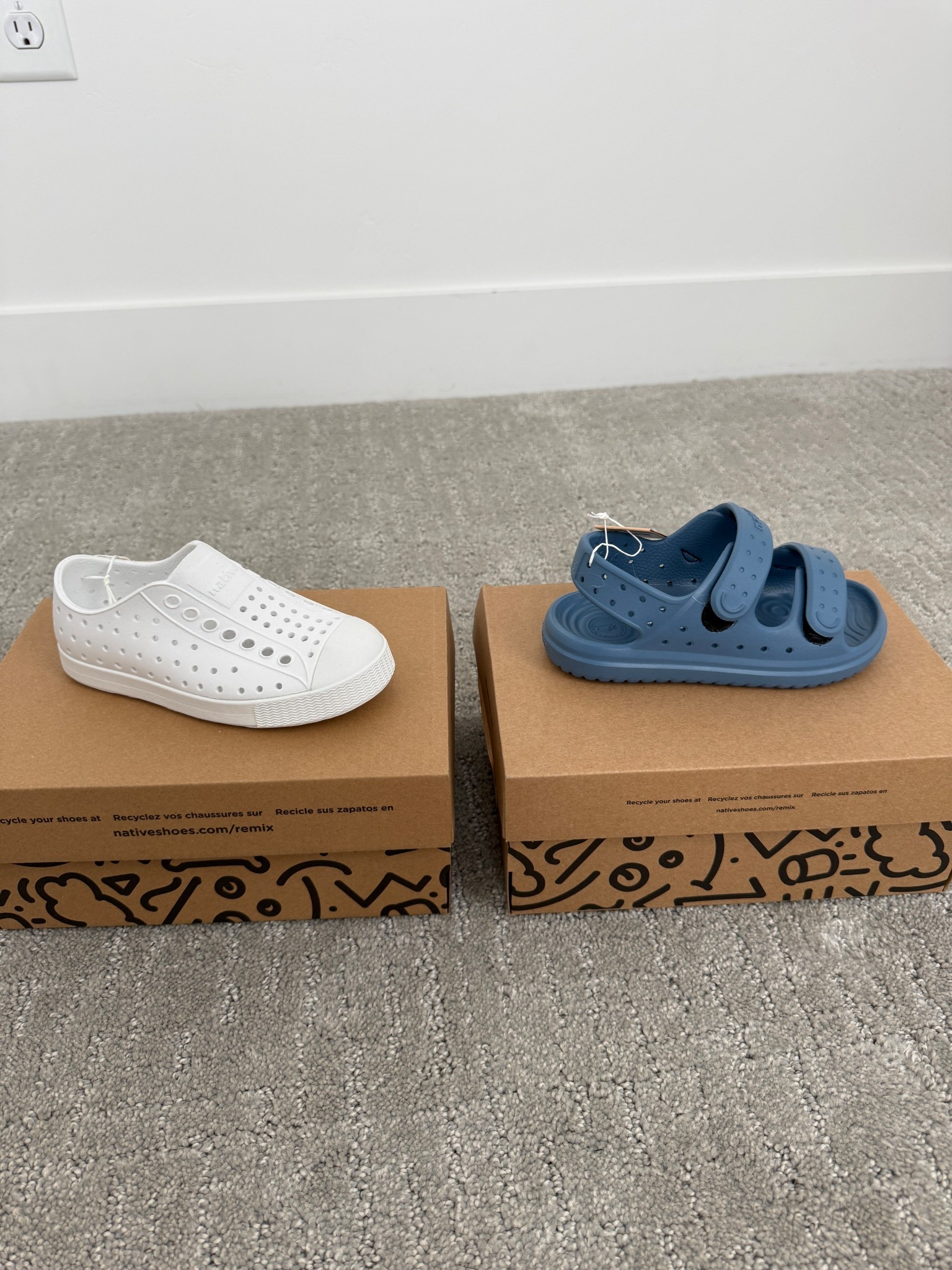 Wes’s new @Native Shoes for Easter!
#ad 

#LTKSwim #LTKBaby #LTKKids