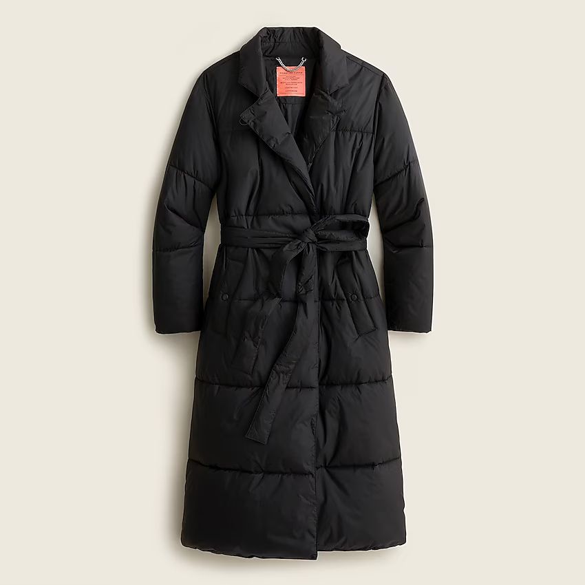 Puffer wrap coat with PrimaLoft® | J.Crew US