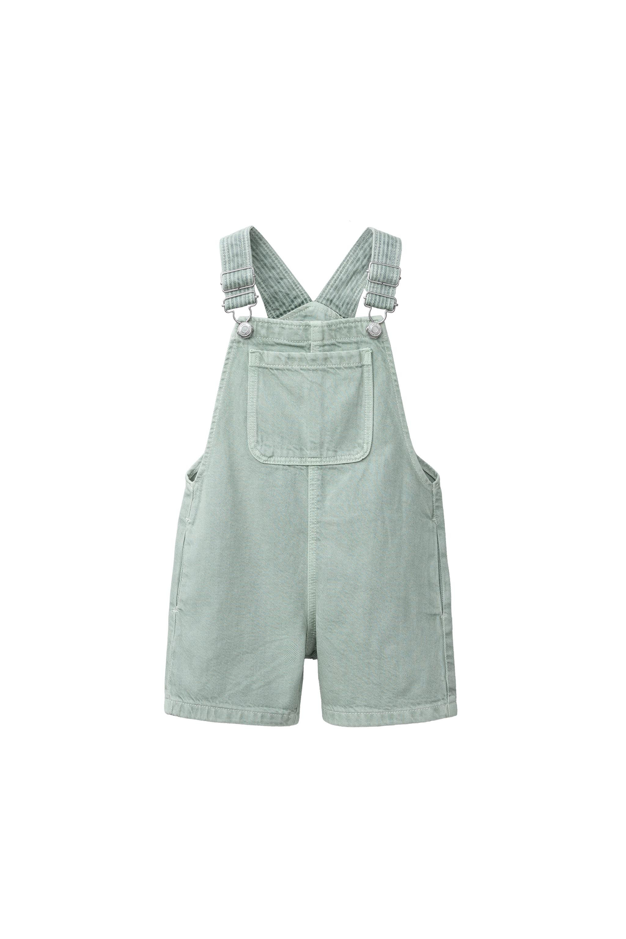 TWILL POCKET SHORTS OVERALLS | Zara US