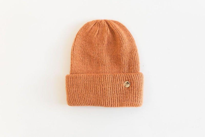 Ky Thick Knit Beanie - Clay | Gigi Pip
