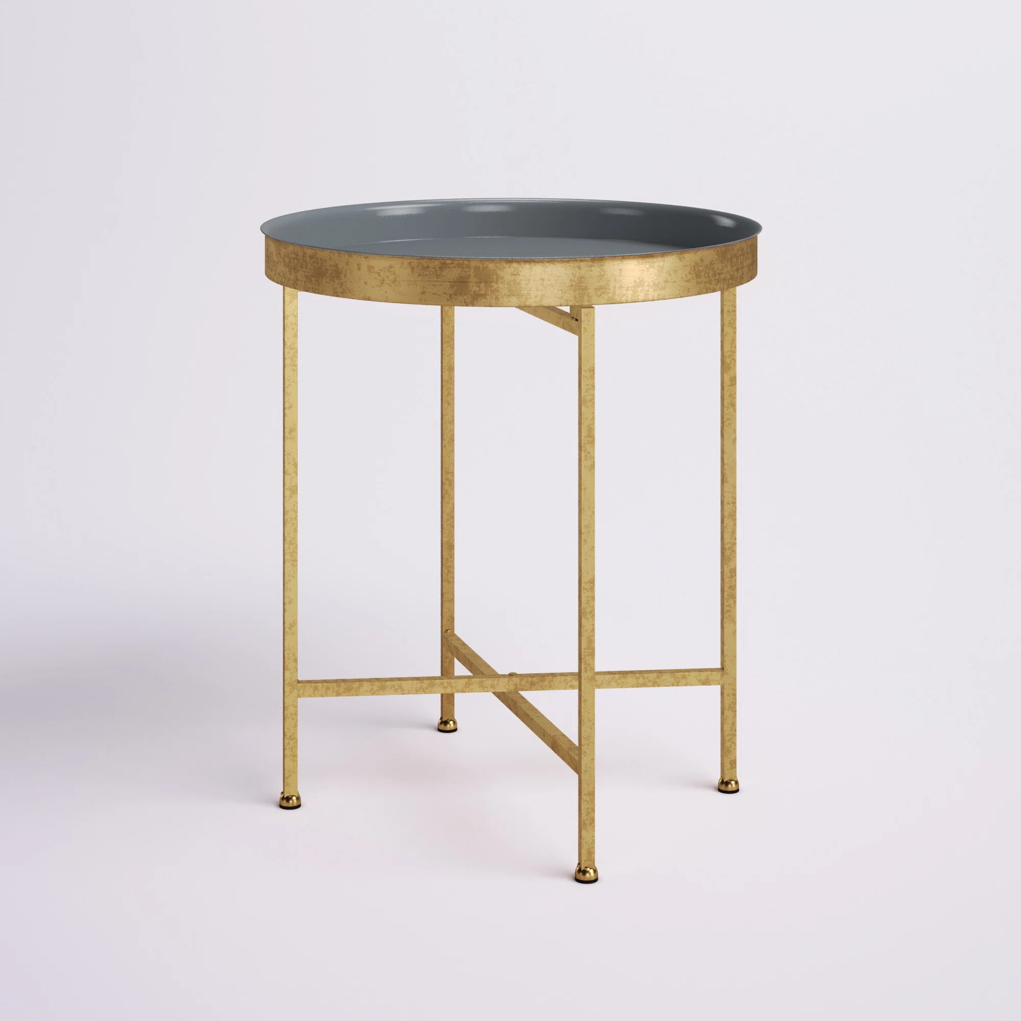 Ekta Iron Tray Top End Table | Wayfair North America