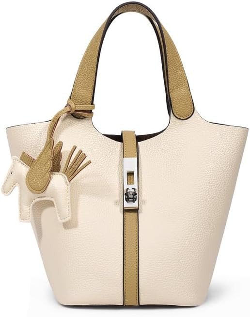 Tote Bag for Women Satchel Bag for Women Shoulder Handbag Bucket Purse Clutch Bags for Work Eveni... | Amazon (US)