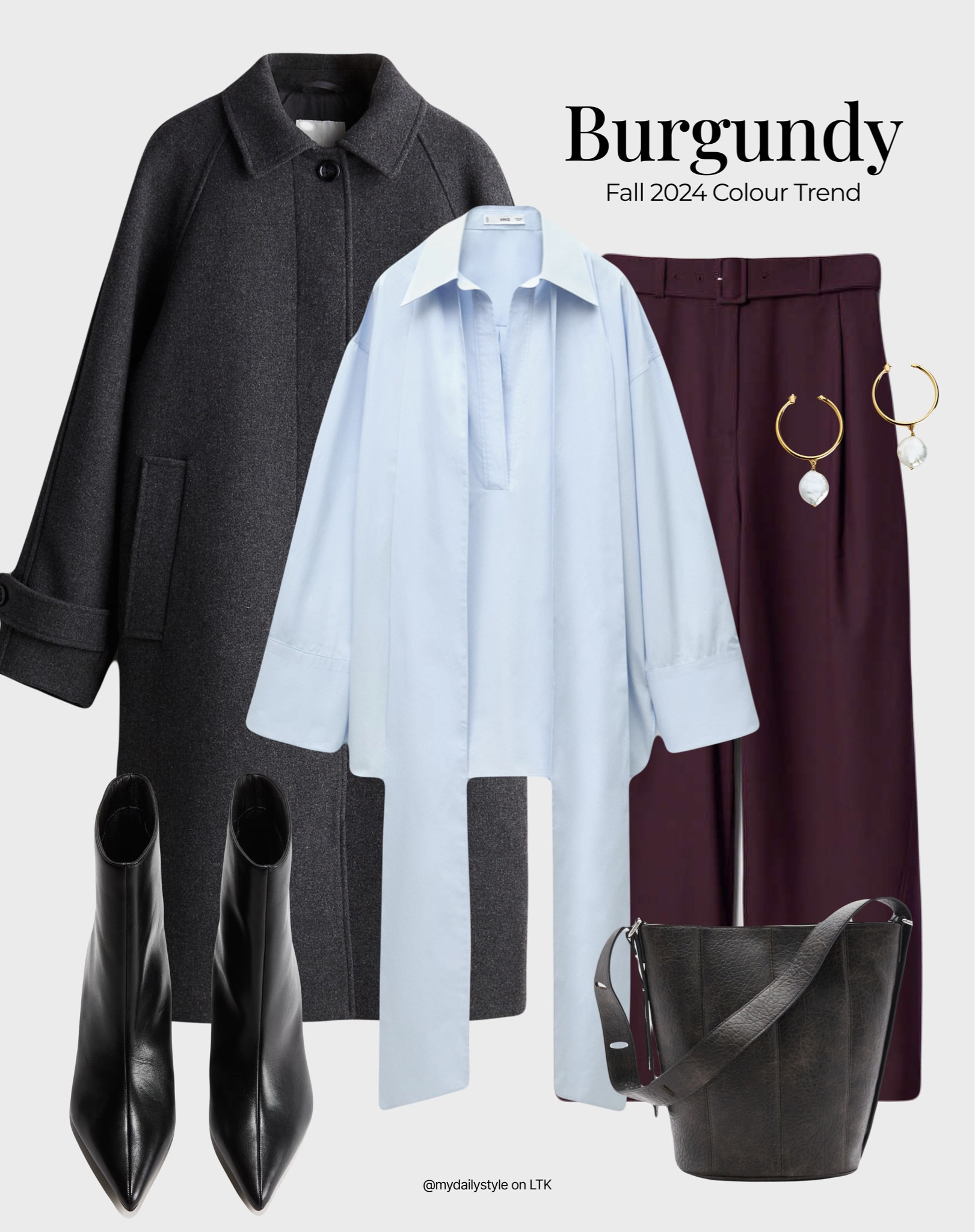 Burgundy trousers styling for fall/winter 🖤

Check out more styling ideas in my profile. 

Tags: burgundy, cherry red, chocolate brown, fall style, pre-fall, autumn style, fall outfit, autumn outfit, fall fashion, autumn fashion, easy styling, simple everyday look, chic & basic outfit, Parisian look, casual outfit, capsule wardrobe, office look, brunch style, high street. 


#LTKstyletip #LTKbag #LTKautumn