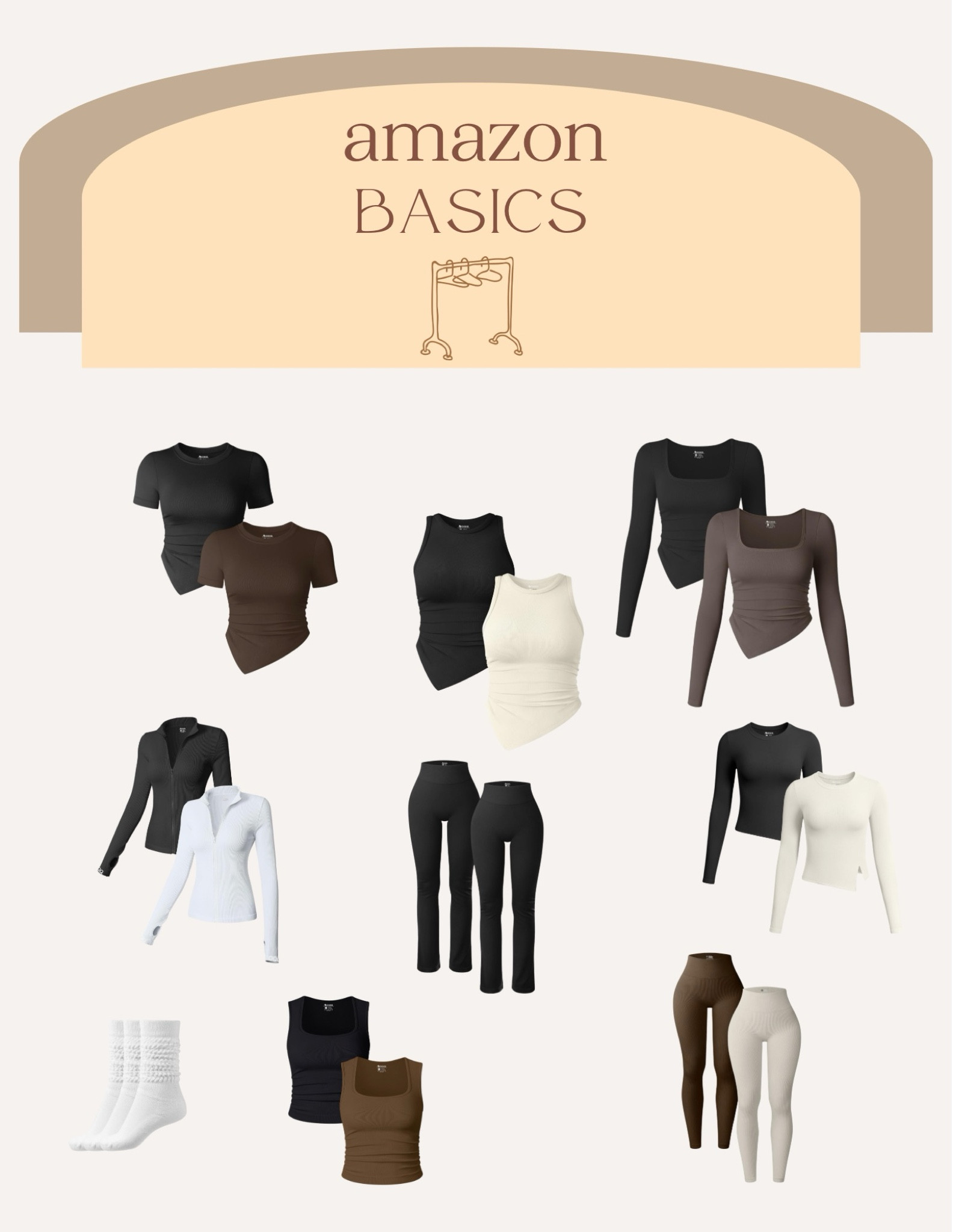 My favorite basic pieces 🧸♾️🤍

#amazonessentials #basicpieces 

#LTKStyleTip #LTKFindsUnder50