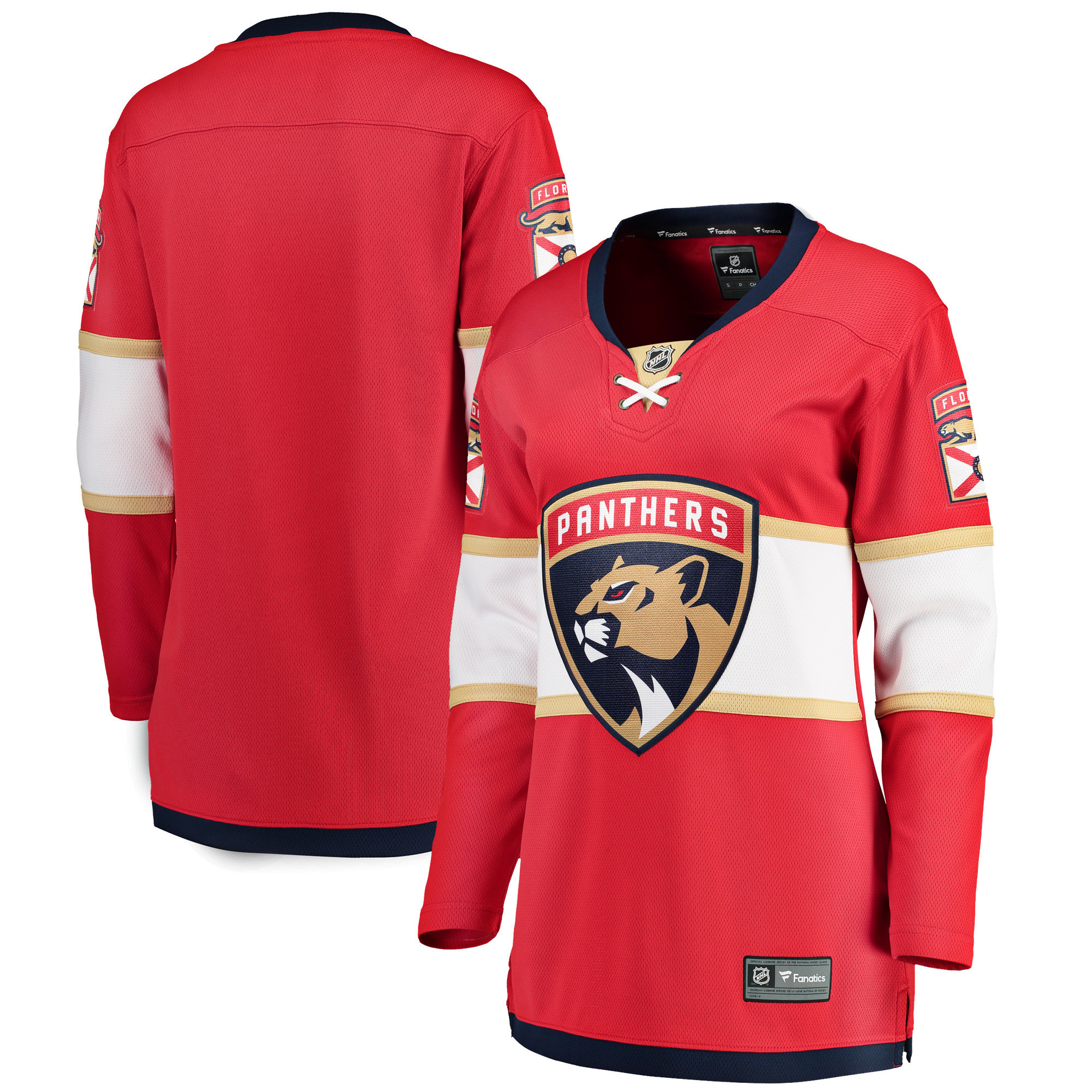 Women's Fanatics Red Florida Panthers Home Breakaway Jersey | Fanatics