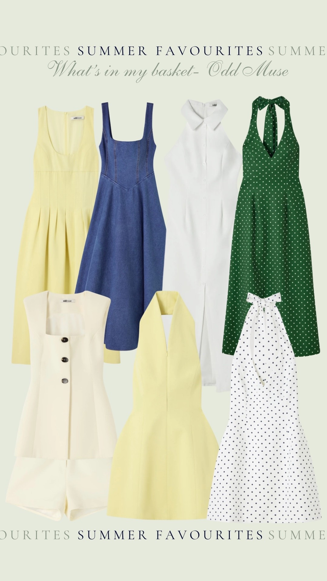 He dream Odd Muse Summer Wardrobe

#LTKuk #LTKsummer #LTKluxury