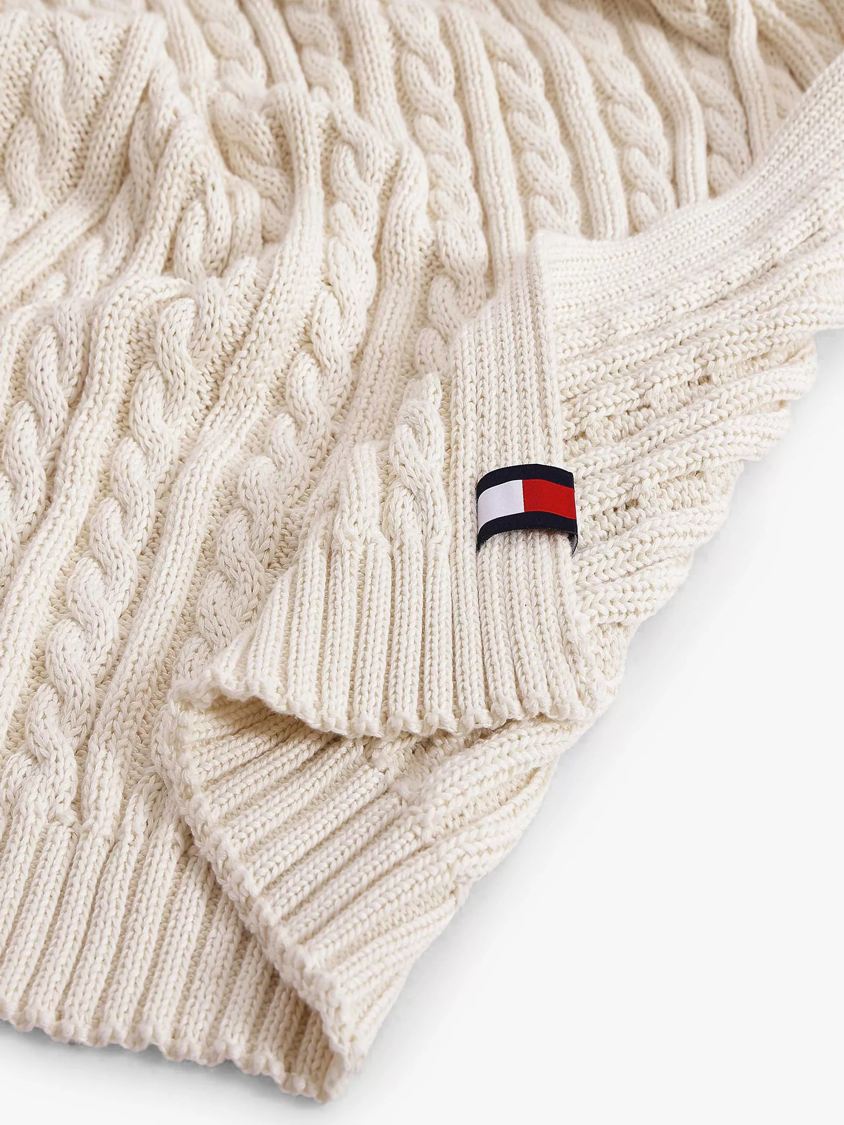 Cable Knit Blanket | Tommy Hilfiger | Tommy Hilfiger (US)