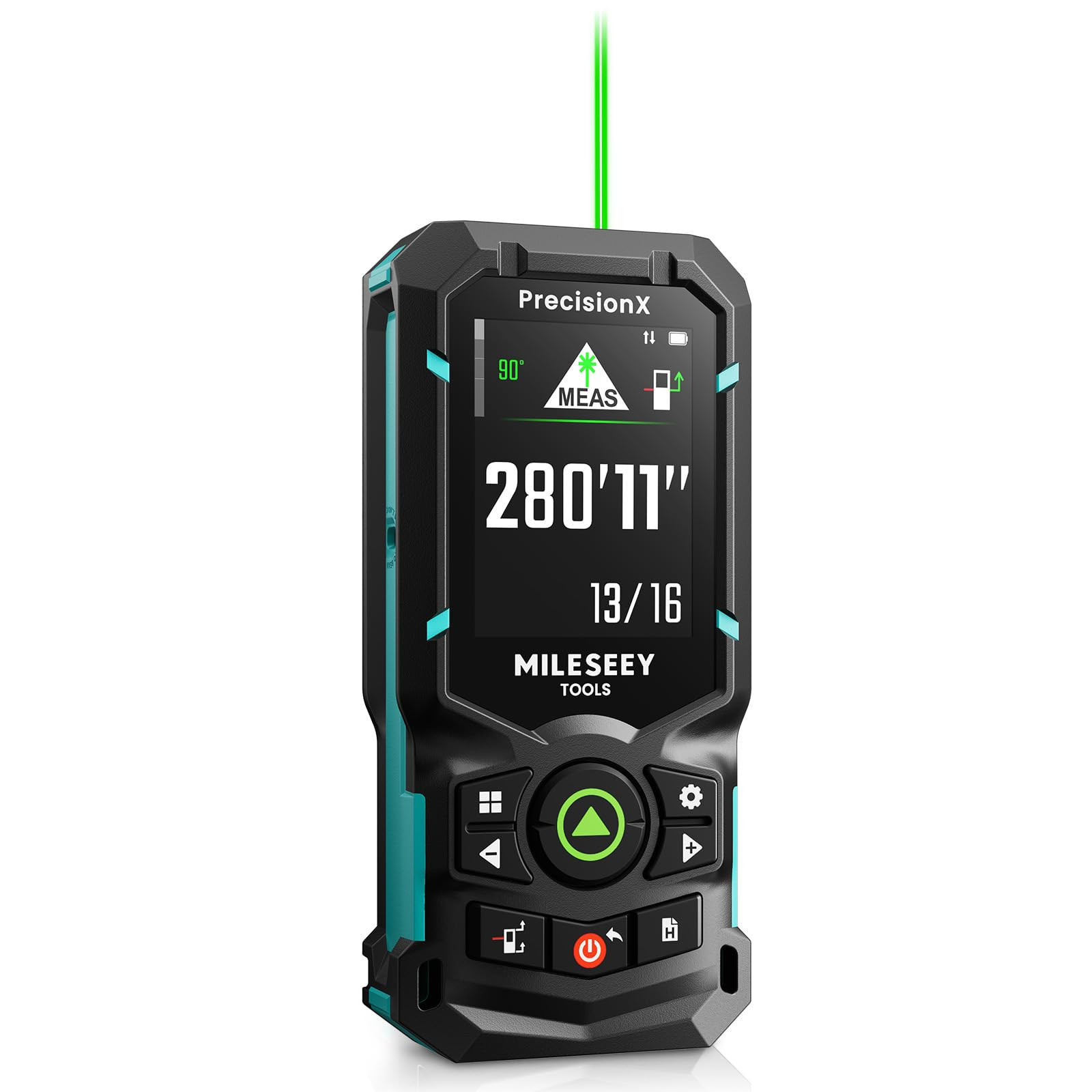 MILESEEY S50 Green-Beam Laser Distance Measure - 400ft Laser Measure, P2P, Side-Laser Alignment, ... | Amazon (US)