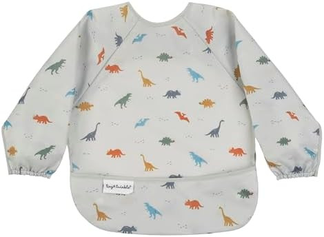 Tiny Twinkle Long Sleeve Bib for Babies & Toddlers | Waterproof Smock Bib for Eating | Machine Wa... | Amazon (US)