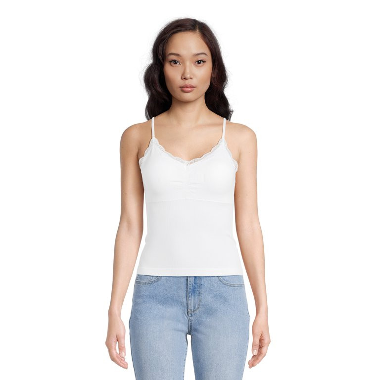 No Boundaries Juniors' Seamless Tank, Sizes S-XL | Walmart (US)