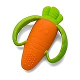 Infantino Lil' Nibble Teethers Carrot - Silicone Soft-Textured teether for Sensory Exploration an... | Amazon (US)