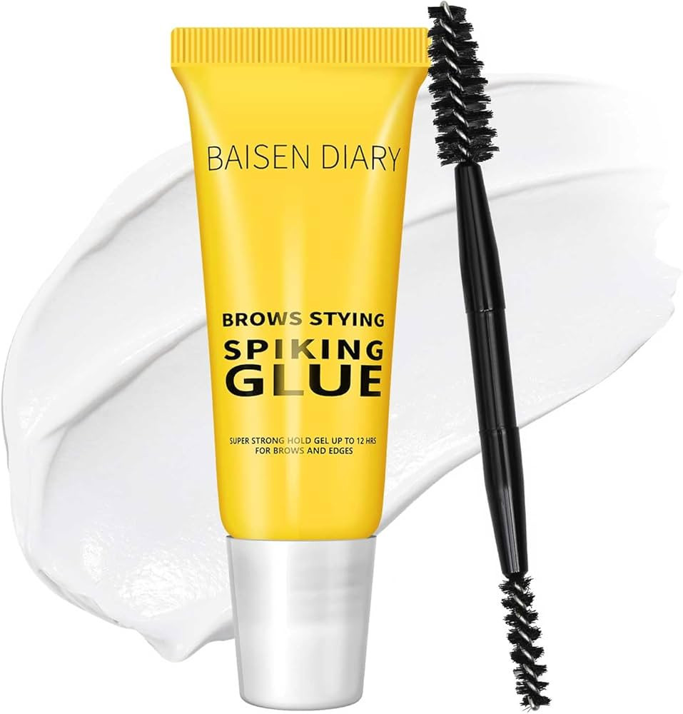 Brow Styling Spiking Glue - Clear Eyebrow Setting Gel, Brow Fix Gel for Long-Lasting Hold, Waterp... | Amazon (US)