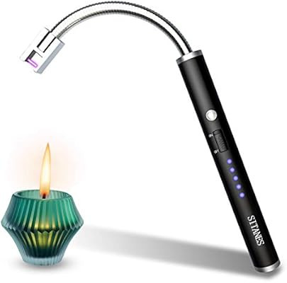 SITANES Candle Lighter Electric Plasma Arc Long Lighter with USB Rechargeable LED Display 360° F... | Amazon (US)