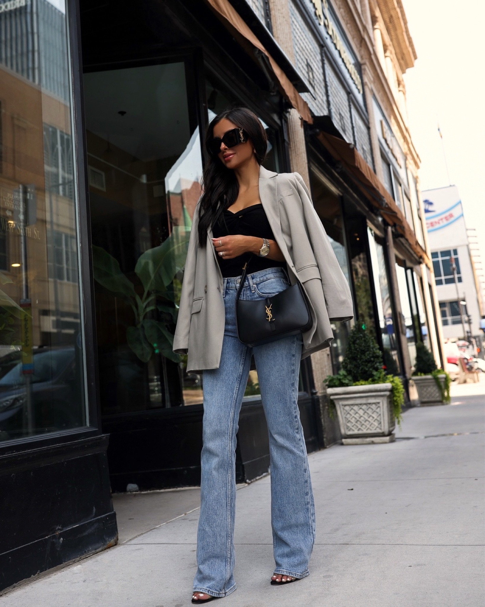 Spring denim picks / spring work outfit
Madewell blazer on sale
Rag & bone bootcut jeans 
Amazon strapless knit top



#LTKstyletip #LTKSeasonal #LTKsalealert