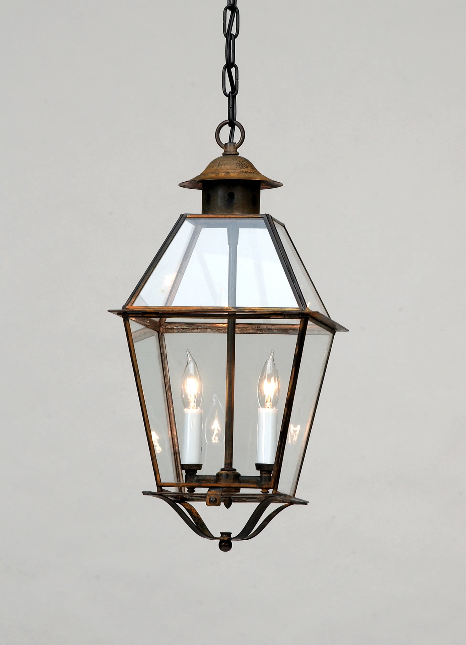 2 - Light Black Lantern Pendant | Wayfair North America