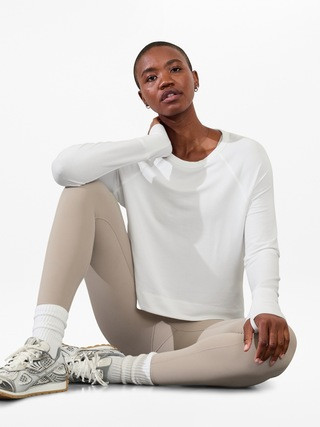 Coaster Luxe Recover High Hip Sweatshirt | Athleta