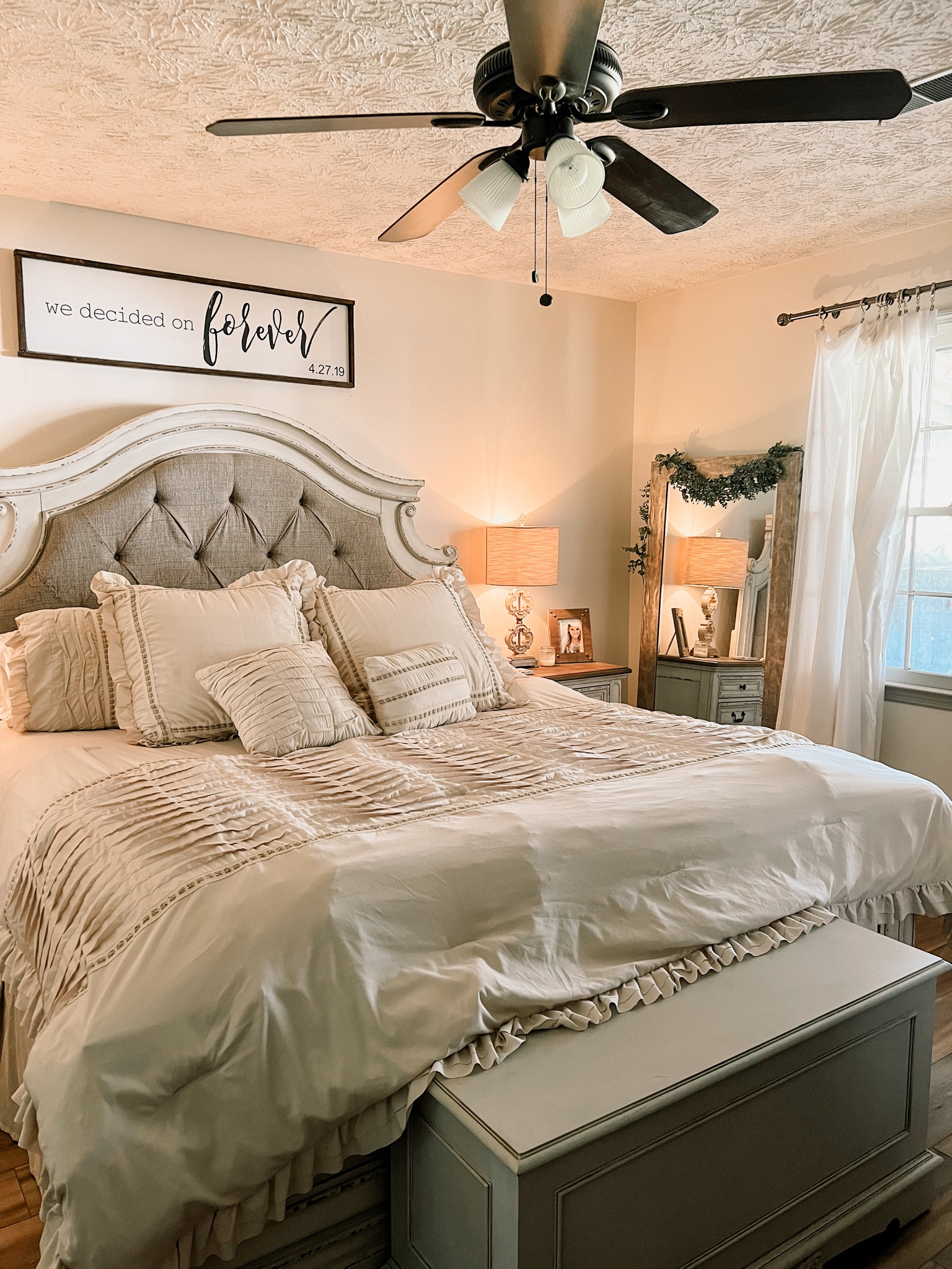 one of my favorites rooms in our home ✨ 
bedroom decor / farmhouse decor / rustic home

#LTKFind #LTKhome