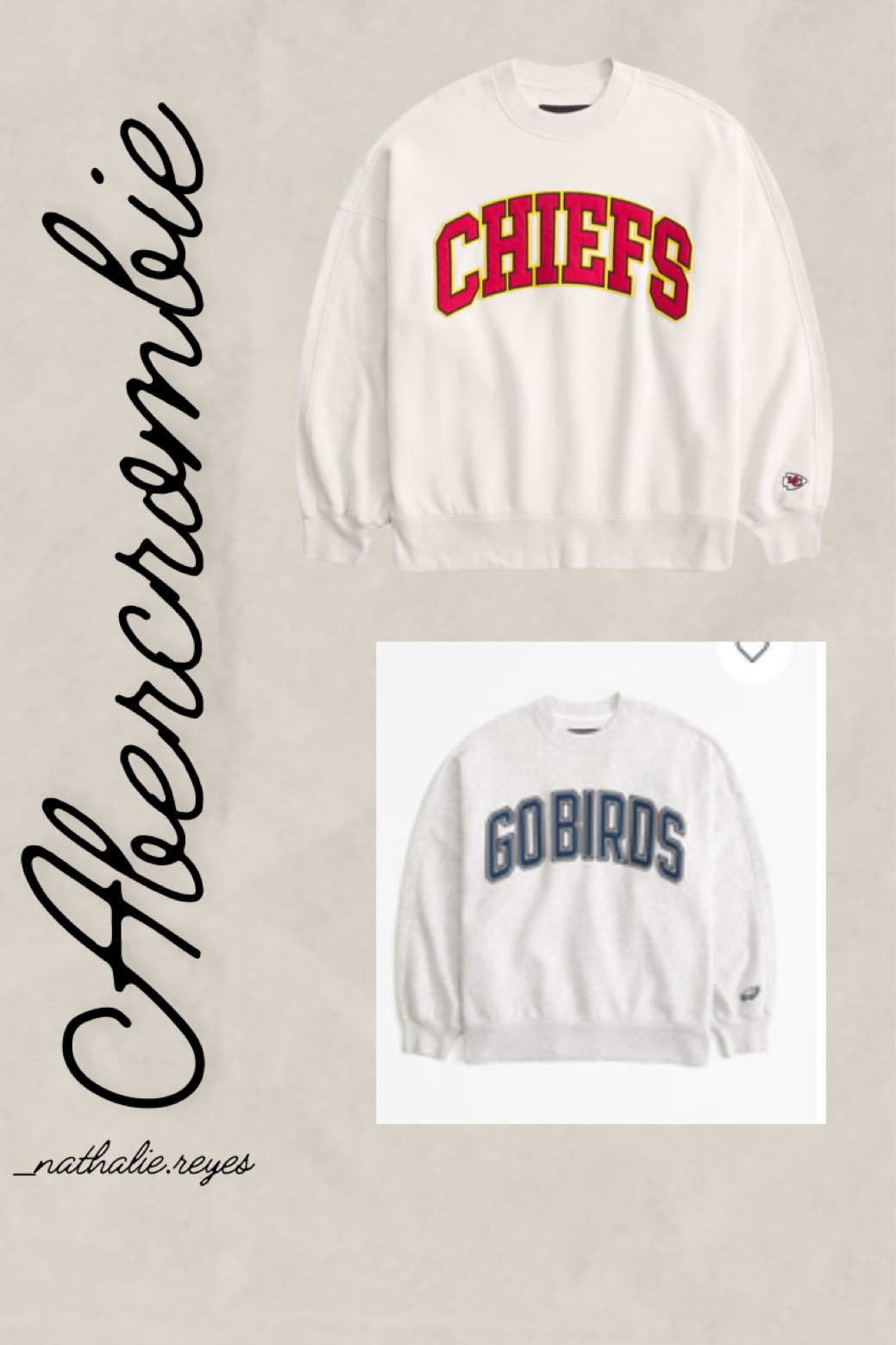Abercrombie NFL sweatshirt 
#nflsweatshirt #Nfl Nflcrewneck

#LTKSeasonal #LTKStyleTip
