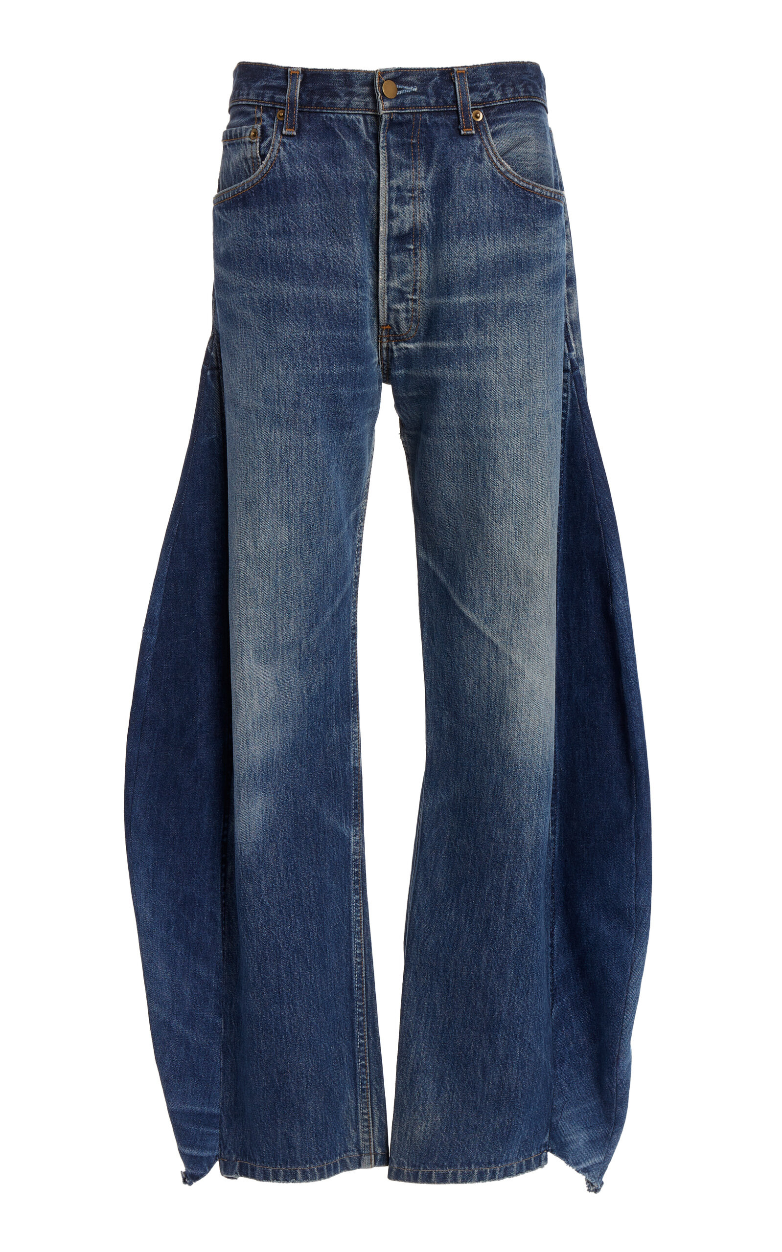 Upcycled Rigid High-Rise Balloon Jeans | Moda Operandi (Global)