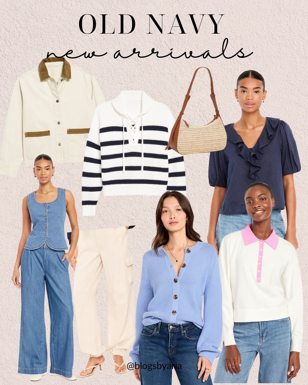 Old navy new arrivals for spring!! Barn jacket, cardigan, denim vest, workwear, so many cute finds for spring !!

#LTKSeasonal #LTKMidsize #LTKootd